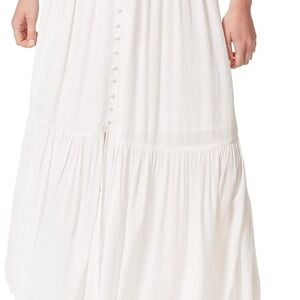 Jessica Simpson Elegant White Maxi Skirt